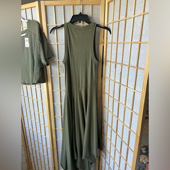 Aerie 2 piece set - asymmetrical tank dress and slouch top to match - NWT - Picture 4 of 9